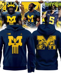 Michigan Wolverines x Punisher Special Edition Hoodie