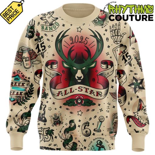 Milwaukee Bucks All Star 2025 Special Edition Sweatshirt