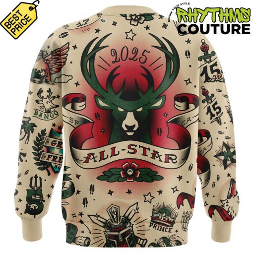 Milwaukee Bucks All Star 2025 Special Edition Sweatshirt