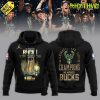 Milwaukee Bucks 2024 NBA Cup Champions Black Hoodie