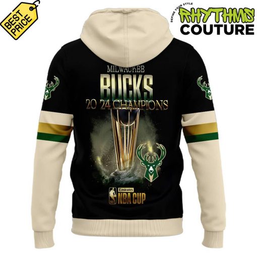 Milwaukee Bucks NBA Emirates CUP Champions Limited Edition Hoodie