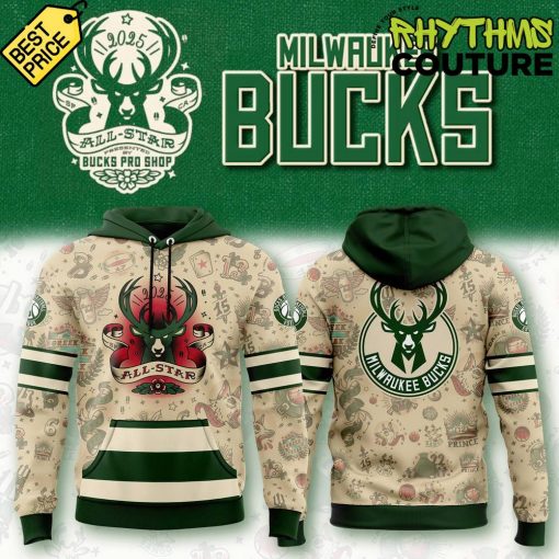 Milwaukee Bucks x 2025 All Star Special Edition Hoodie