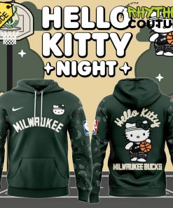 Milwaukee Bucks x Hello Kitty 50th Anniversary Hoodie