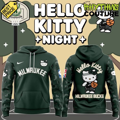 Milwaukee Bucks x Hello Kitty 50th Anniversary Hoodie