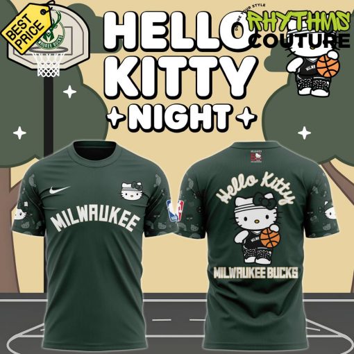 Milwaukee Bucks x Hello Kitty 50th Anniversary Tee