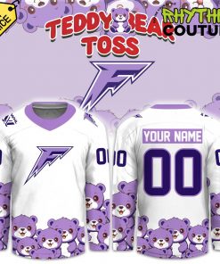 Minnesota Frost Teddy Bear Toss Special Edition White Hockey Jersey