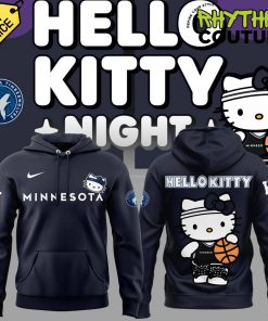 Minnesota Timberwolves x Hello Kitty Limited Edition Hoodie