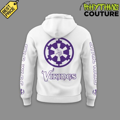 Minnesota Viking x Star Wars Stormtrooper White Hoodie