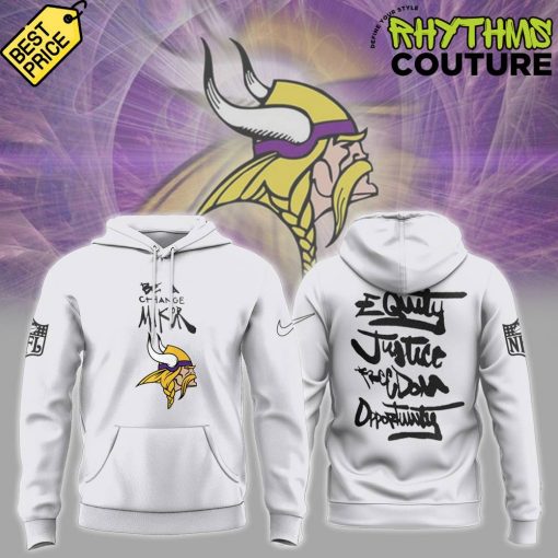 Minnesota Vikings Be A Change Maker NFL Hoodie