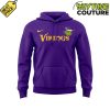 Minnesota Vikings Merry Grinchmas Special Edition Purple Hoodie