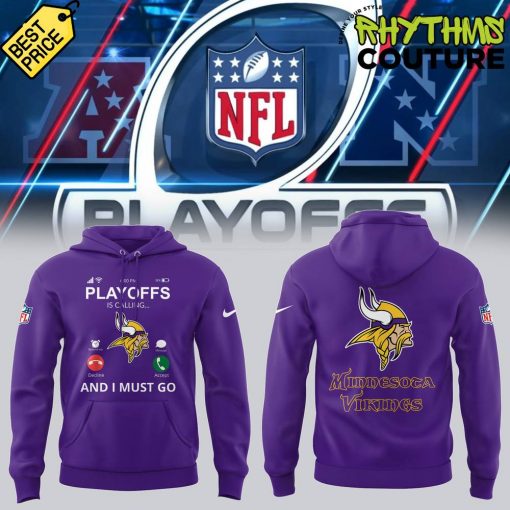 Minnesota Vikings Playoffs is Calling Special Edition Purple Hoodie