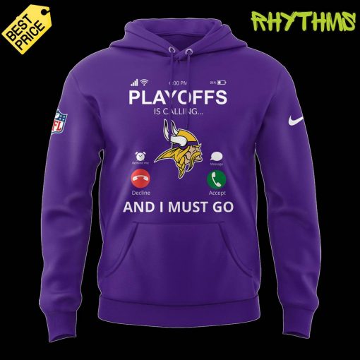 Minnesota Vikings Playoffs is Calling Special Edition Purple Hoodie