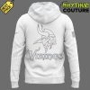 Minnesota Vikings Skyline Edition White Hoodie