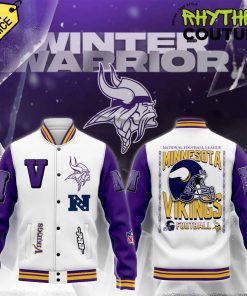 Minnesota Vikings Winter Warrior Special Edition Baseball Jacket