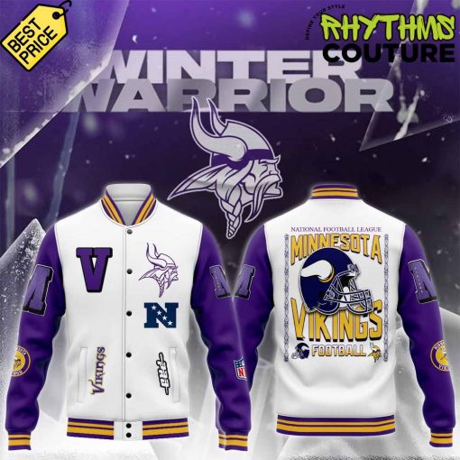 Minnesota Vikings Winter Warrior Special Edition Baseball Jacket