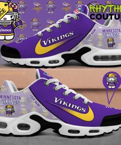 Minnesota Vikings x Hello Kitty Special Edition Purple Air Max Shoes