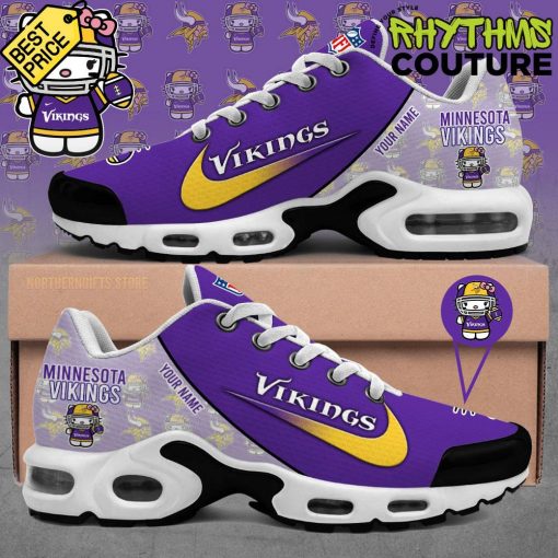 Minnesota Vikings x Hello Kitty Special Edition Purple Air Max Shoes