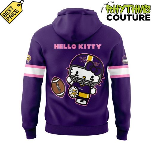 Minnesota Vikings x Hello Kitty Special Edition Purple Hoodie