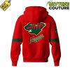 Minnesota Wild NHL Captain Spurgeon Red Hoodie