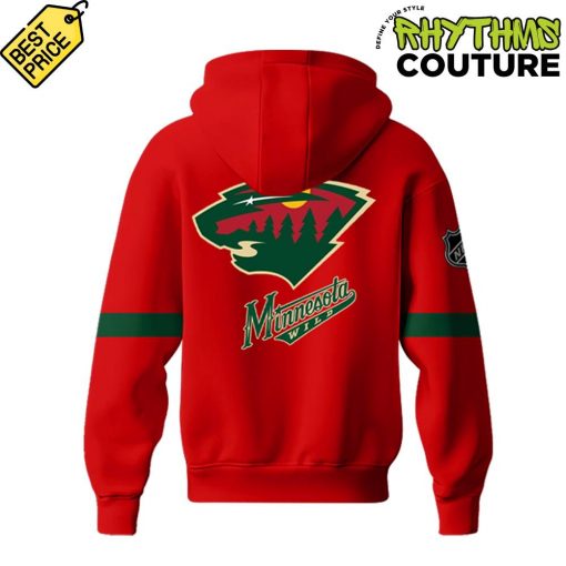 Minnesota Wild NHL Captain Spurgeon Red Hoodie