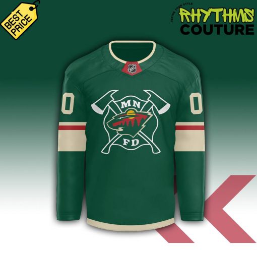 Minnesota Wild x 2024 Firefighter Appreciation Night Hockey Jersey