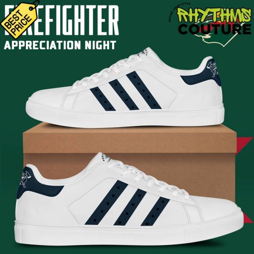 Minnesota Wild x 2024 Firefighter Appreciation Night Stan Smith Shoes