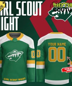 Minnesota Wild x 2024 Girl Scout Night Limited Edition Hockey Jersey