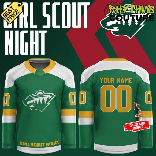 Minnesota Wild x 2024 Girl Scout Night Limited Edition Hockey Jersey