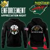 Minnesota Wild x 2025 Law Enforcement Appreciation Night Black Hoodie