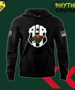 Minnesota Wild x 2025 Law Enforcement Appreciation Night Black Hoodie