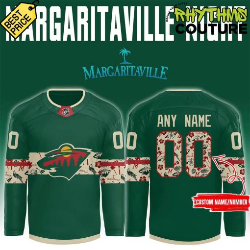 Minnesota Wild x Margaritaville Night Hockey Jersey