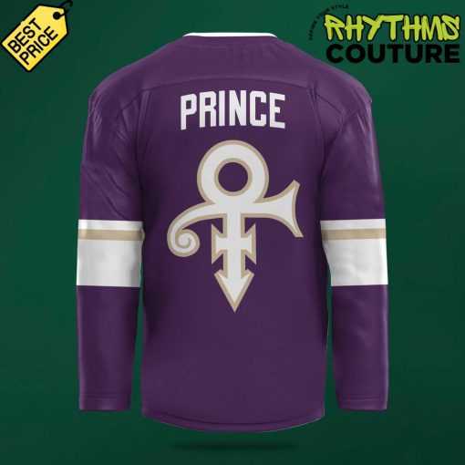 Minnesota Wild x Prince Night Purple Hockey Jersey