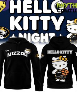 Missouri Tigers Basketball x Hello Kitty Special Edition Black Hoodie