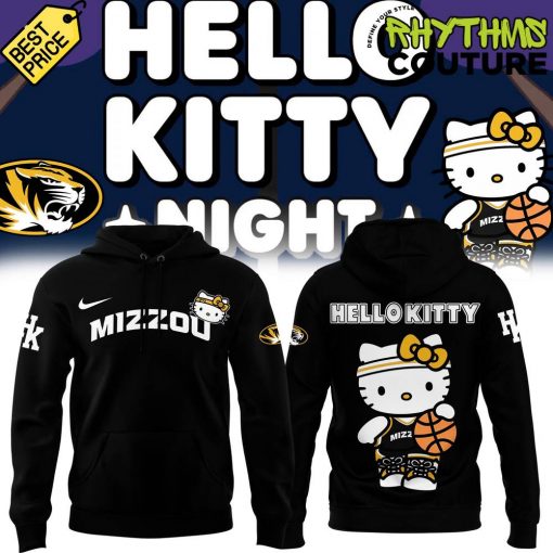 Missouri Tigers Basketball x Hello Kitty Special Edition Black Hoodie