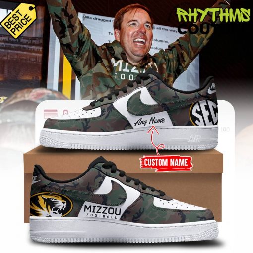 Missouri Tigers Football Military Appreciation Camo Air Force 1 Sneaker