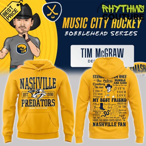 Nashville Predators Music City Hockey x Tim McGraw Hoodie