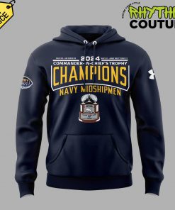 Navy Midshipmen 2024 CIC Trophy Champions Hoodie