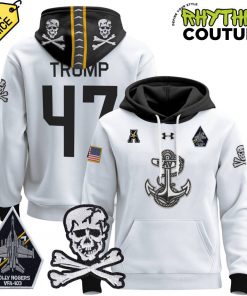 Navy Midshipmen Fear The Bones Limited Edition Hoodie