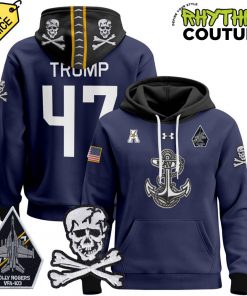 Navy Midshipmen Fear The Bones Limited Edition Hoodie