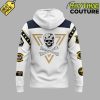 Navy Midshipmen Lockheed Martin Armed Forces Bowl Champions Limited Edition White Hoodie 3