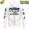 Navy Midshipmen Special Armed Forces Bowl Champions White Hoodie