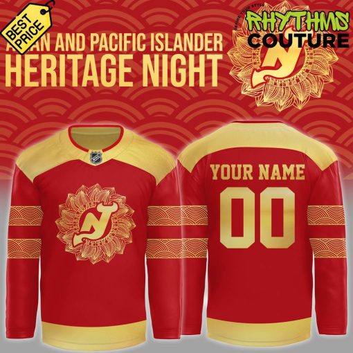 New Jersey Devils Asian and Pacific Islander Heritage Night Special Edition Jersey