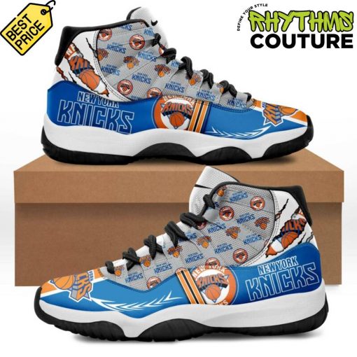 New York Knicks City Edition Air Jordan 11 Sneaker