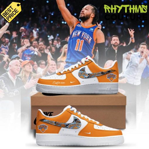 New York Knicks City Edition Personalized Air Force 1 Sneaker