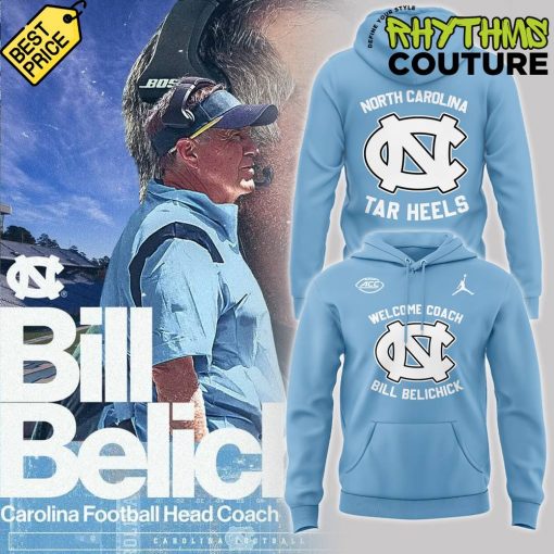 North Carolina Tar Heels Basketball New Coach Bill Belichick Hoodie