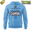 North Carolina Tar Heels Womens Soccer 2024 National Champions Blue Hoodie