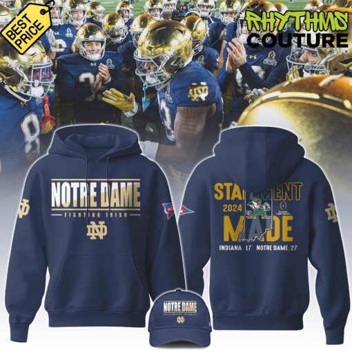 Notre Dame Fighting Irish College Football Playoff 2025 Sugar Bowl Hoodie