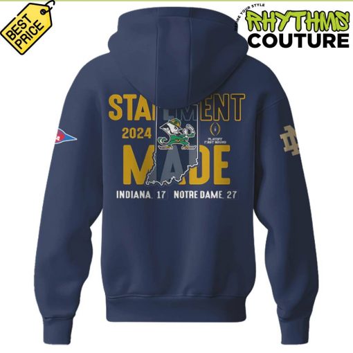 Notre Dame Fighting Irish College Football Playoff 2025 Sugar Bowl Hoodie