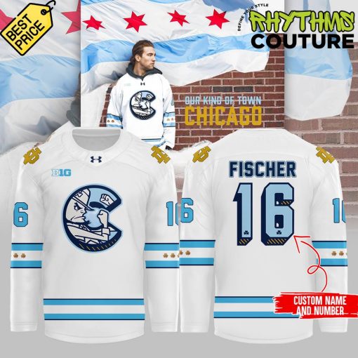 Notre Dame Fighting Irish Hockey Frozen Confines Hockey Jersey