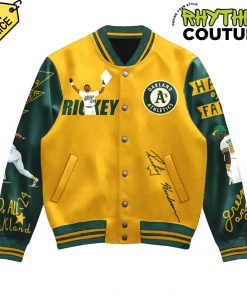 Oakland Athletics Honor Rickey Henderson’s Legacy Baseball Jacket